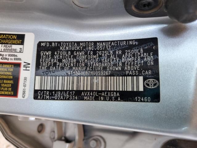 2017 Toyota Avalon Hybrid