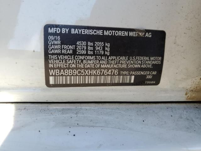 2017 BMW 330 I