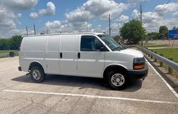 Salvage trucks for sale at Houston, TX auction: 2021 Chevrolet Express G2500