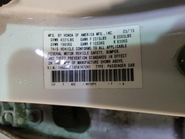 2015 Honda Accord ex