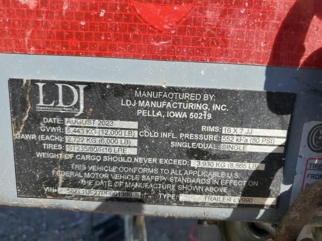 2023 LDJ EV990 Fuel Tank Trailer