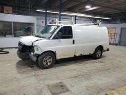 Salvage trucks for sale at Wheeling, IL auction: 2006 Chevrolet Express G1500