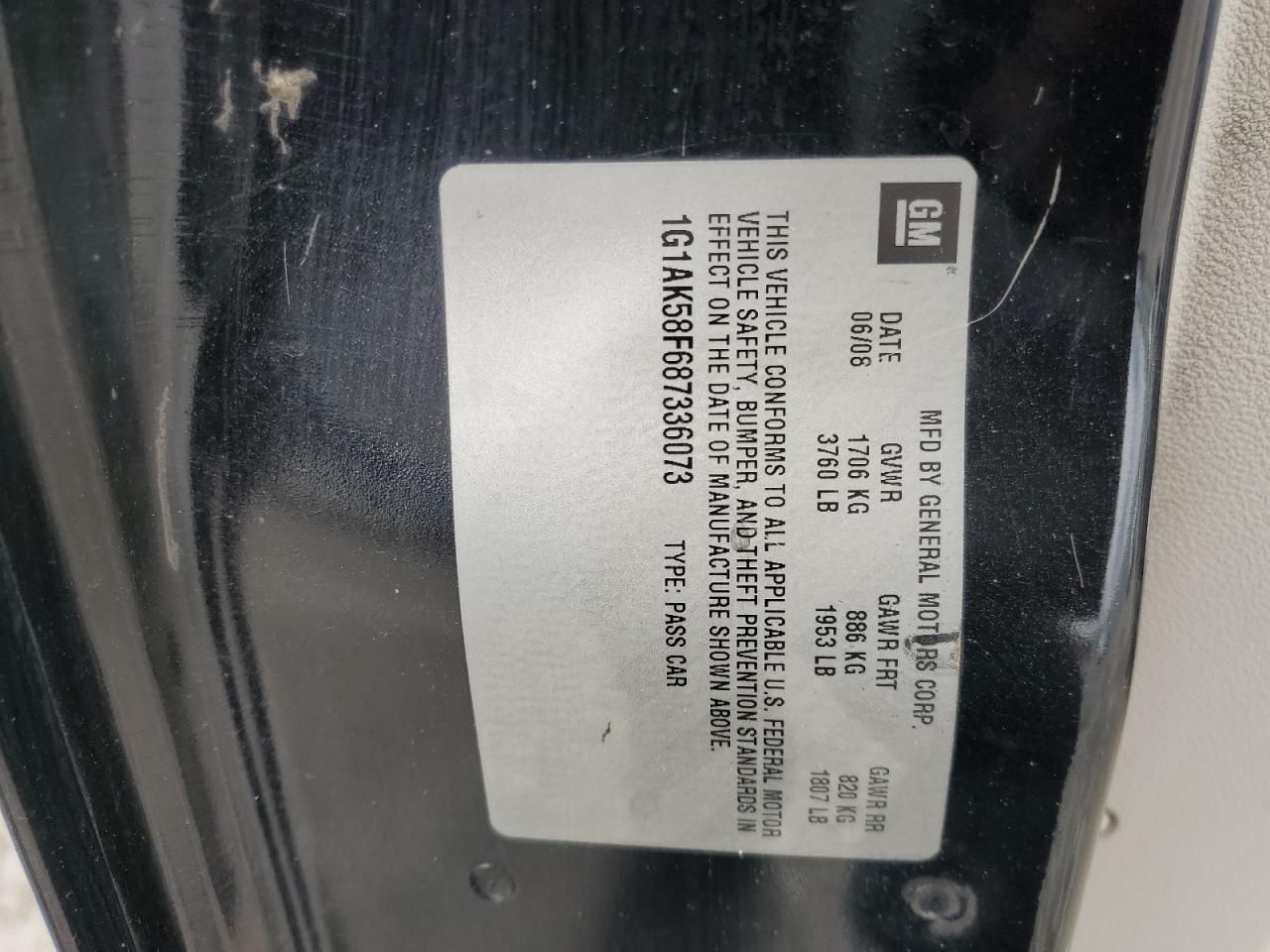 2008 Chevrolet Cobalt ls