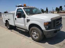 Salvage trucks for sale at Bakersfield, CA auction: 2009 Ford F350 Super Duty