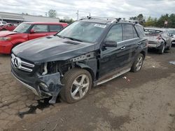 Mercedes-Benz salvage cars for sale: 2017 Mercedes-Benz GLE 350 4matic