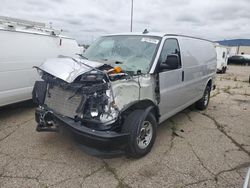 Salvage trucks for sale at Woodhaven, MI auction: 2023 GMC Savana G2500