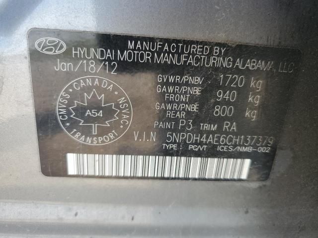 2012 Hyundai Elantra GLS