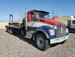 Kenworth t880 Flatbed Truck Vehiculos salvage en venta: 2019 Kenworth T880 Flatbed Truck