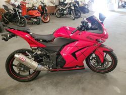 Salvage cars for sale from Copart China: 2008 Kawasaki EX250 J