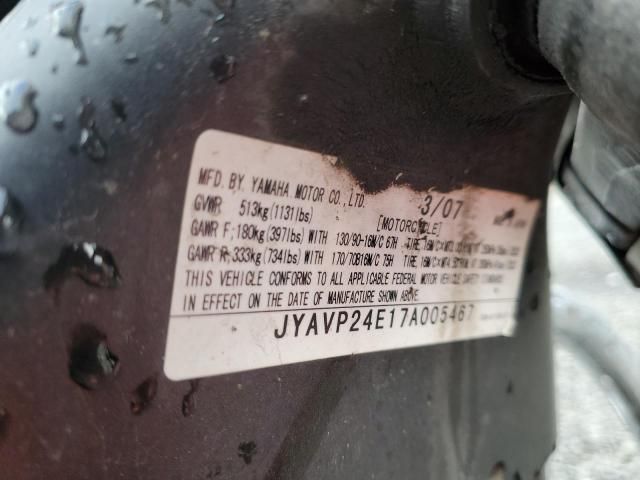 2007 Yamaha XVS1300 A