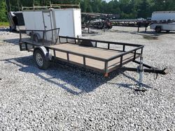 Salvage trucks for sale at Loganville, GA auction: 2021 P&T Utility Trailer