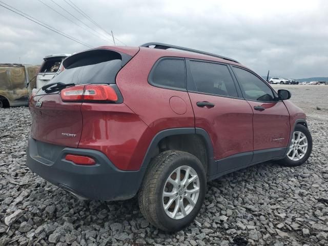 2016 Jeep Cherokee Sport