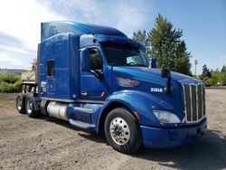Salvage trucks for sale at Woodburn, OR auction: 2018 Peterbilt 579