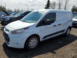 Salvage trucks for sale at Bowmanville, ON auction: 2016 Ford Transit Connect XLT