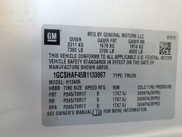 2011 Chevrolet Express G1500