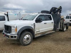 Salvage trucks for sale at Nisku, AB auction: 2023 Ford F550 Super Duty