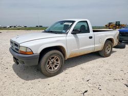 Salvage cars for sale from Copart Temple, TX: 2004 Dodge Dakota SXT