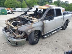 Salvage trucks for sale at Mendon, MA auction: 2013 Dodge RAM 1500 SLT