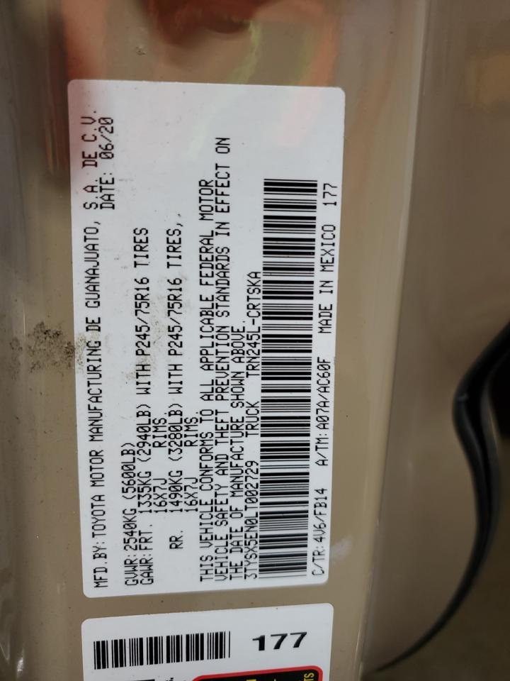 2020 Toyota Tacoma SR