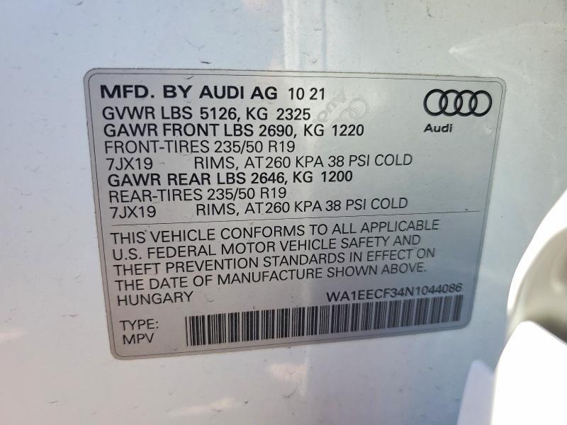 2022 Audi Q3 Premium Plus s Line 45