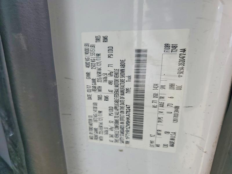 2017 Ford Transit 250 Delivery van