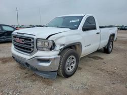 Salvage trucks for sale at Houston, TX auction: 2016 GMC Sierra C1500
