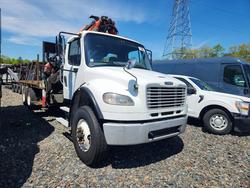 Salvage trucks for sale at Glassboro, NJ auction: 2015 Freigliner 2015 Freightliner Business Class M2 Crane Truck