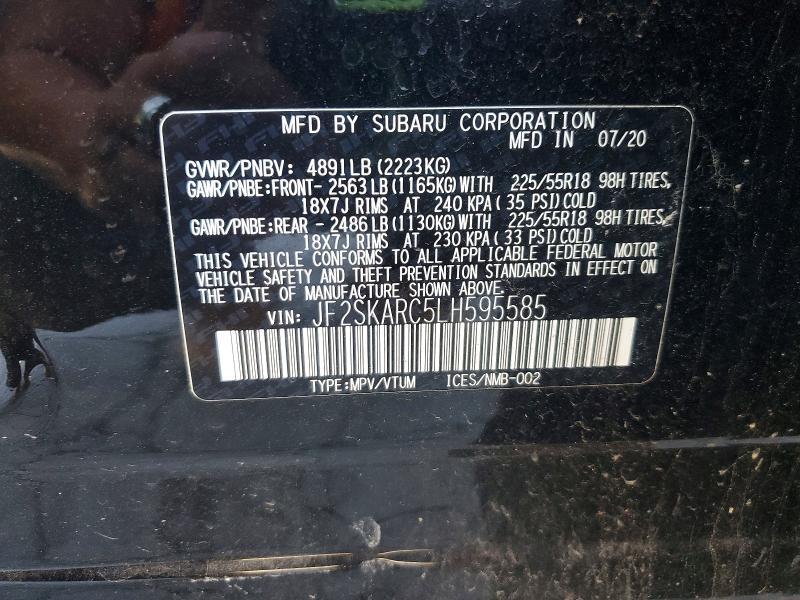 2020 Subaru Forester Sport