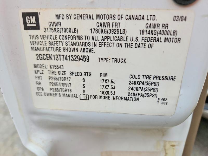 2004 Chevrolet Silverado K1500