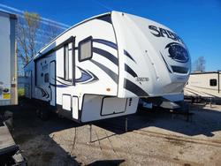 Salvage trucks for sale at Davison, MI auction: 2019 Foresriver 2019 Forest River Sabre Camper