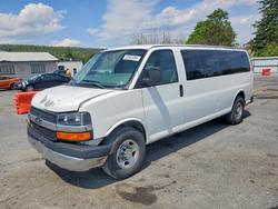 Salvage trucks for sale at Grantville, PA auction: 2010 Chevrolet Express G3500 LT