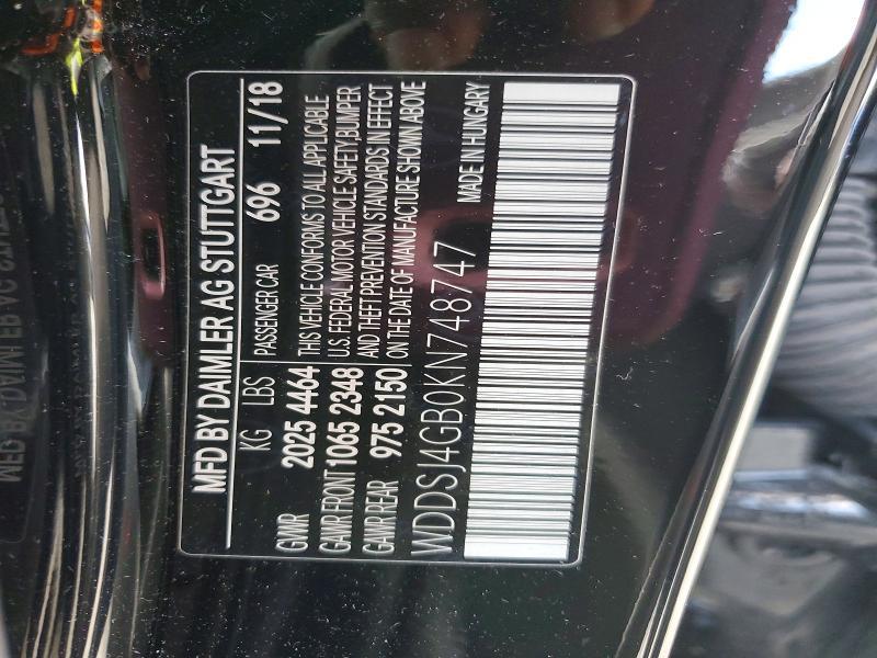 2019 Mercedes-Benz Cla 250 4matic