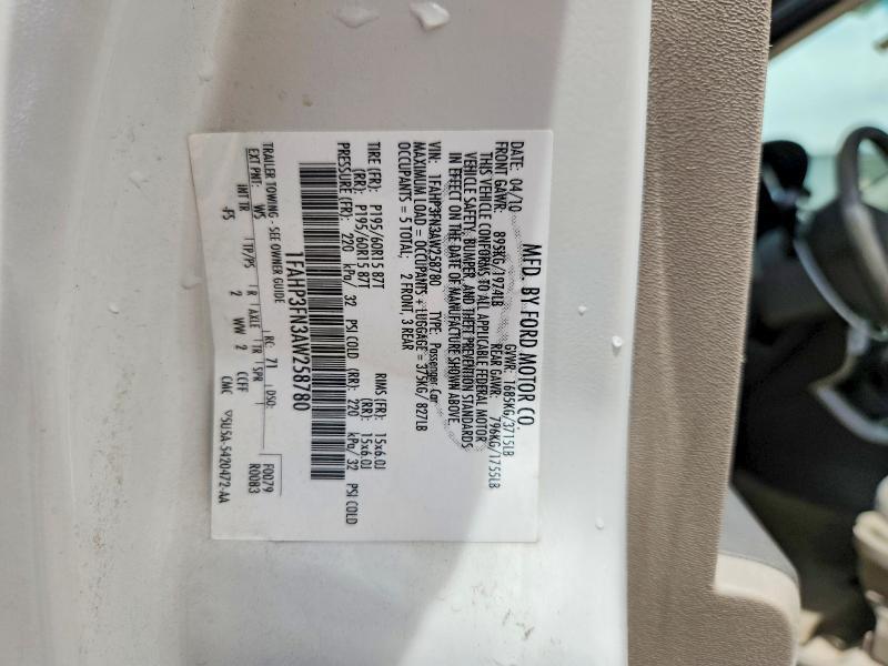 2010 Ford Focus se
