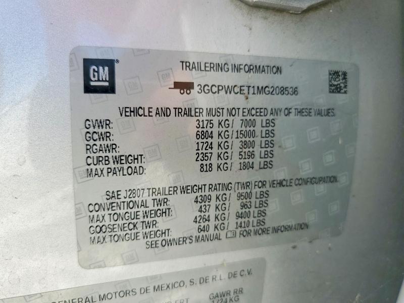 2021 Chevrolet Silverado C1500 LT