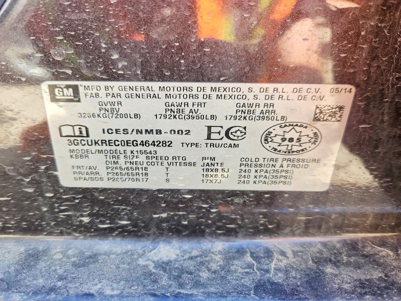 2016 Chev Silverado K1500 LT