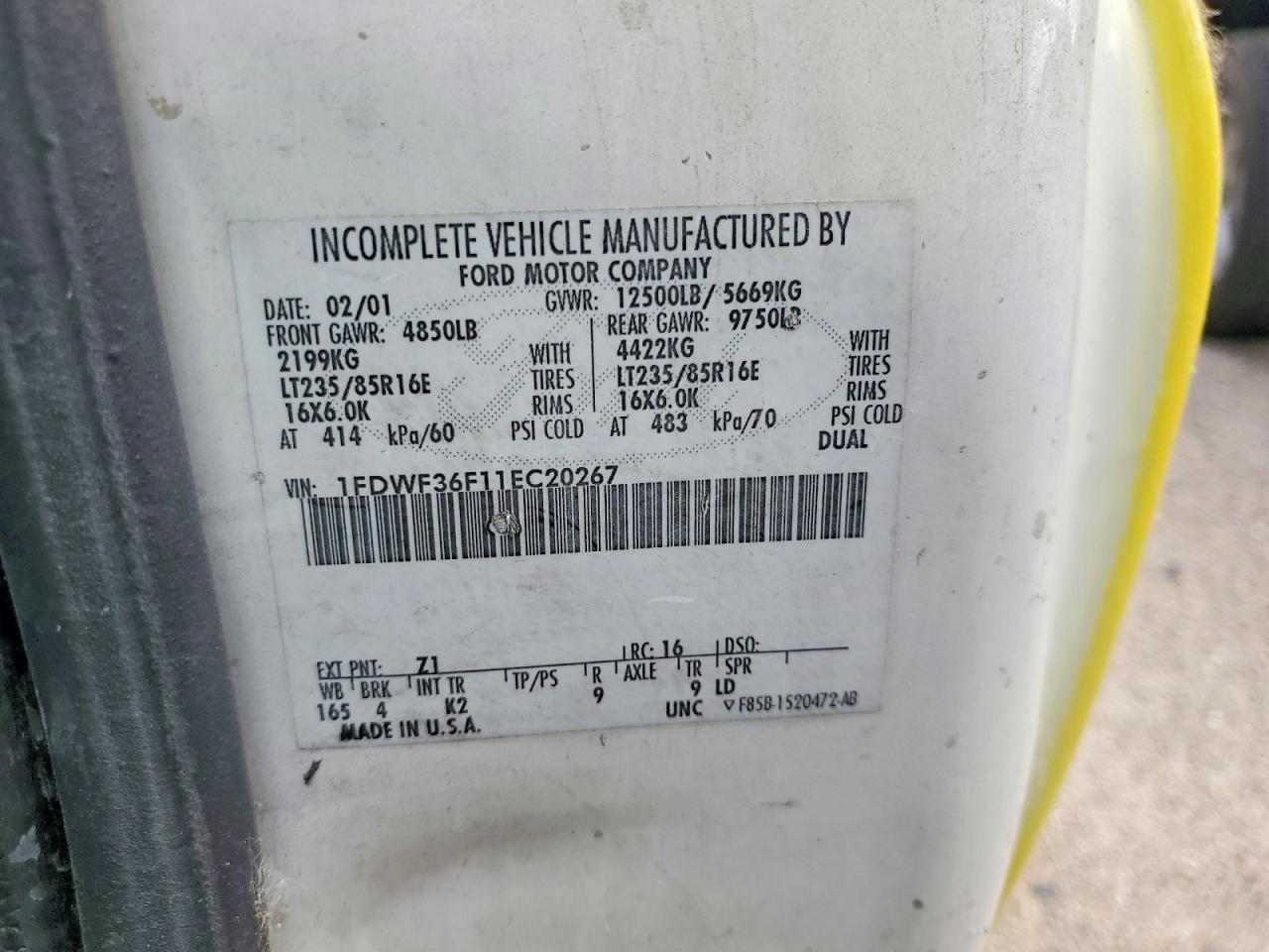 2001 Ford F350 Super Duty