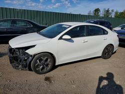 KIA Forte salvage cars for sale: 2020 KIA Forte lxs