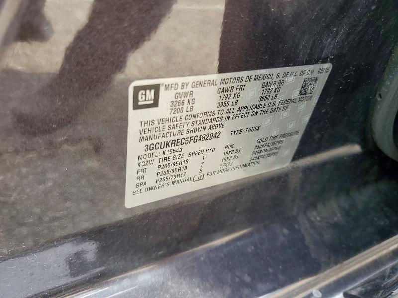 2015 Chevrolet Silverado K1500 LT