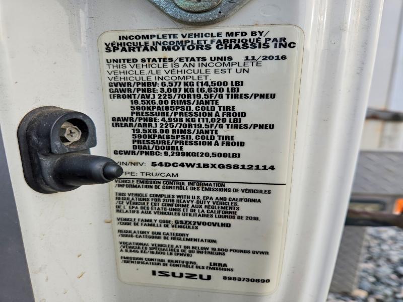 2016 Isuzu NPR HD
