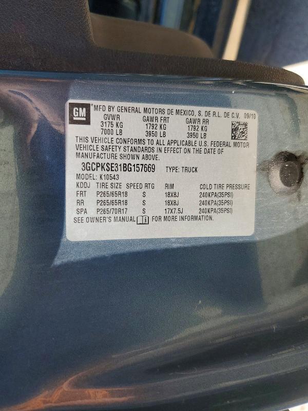 2011 Chevrolet Silverado K1500 LT