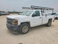 Salvage trucks for sale at San Antonio, TX auction: 2015 Chevrolet Silverado C1500
