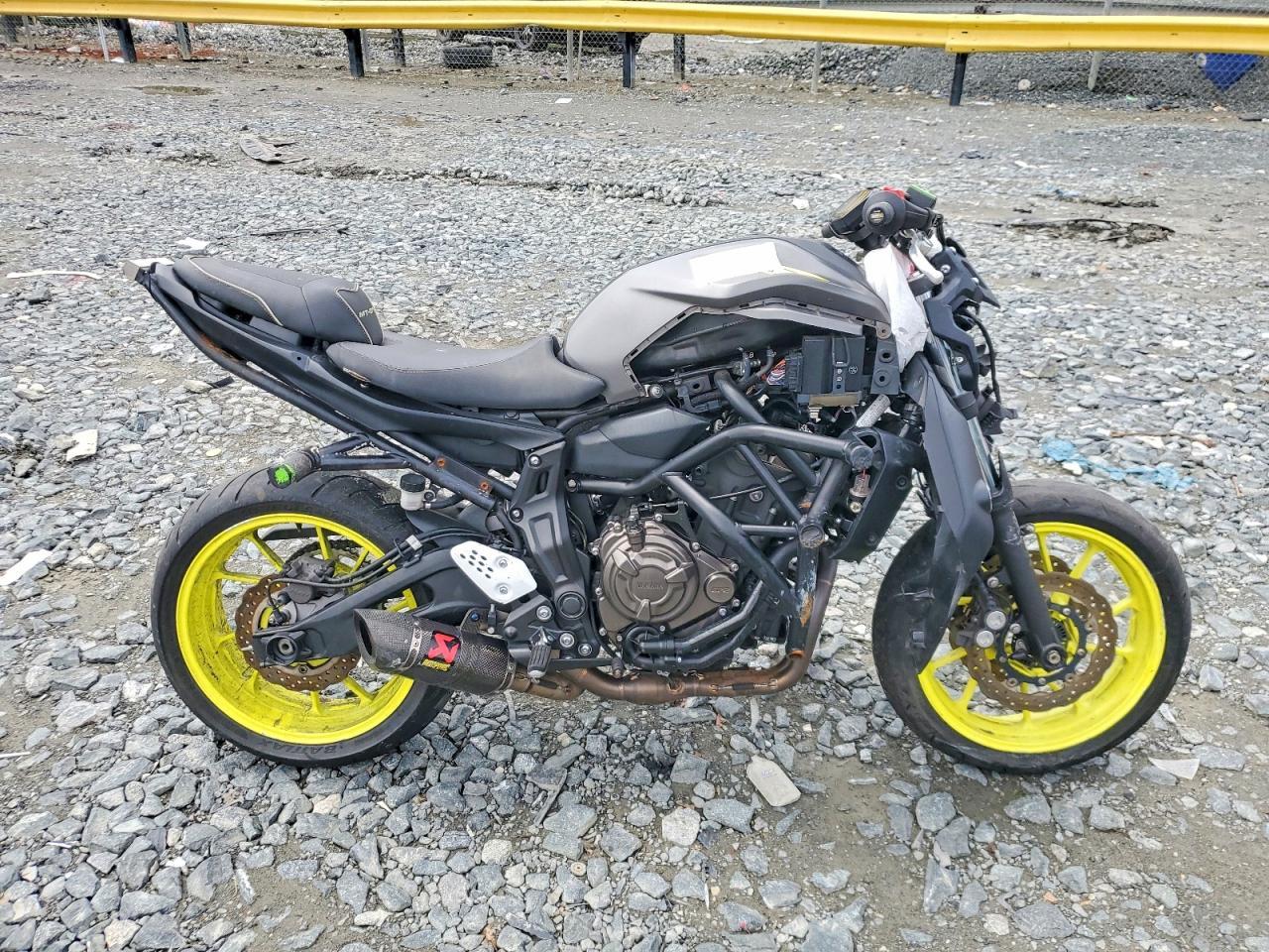 2018 Yamaha MT07 C