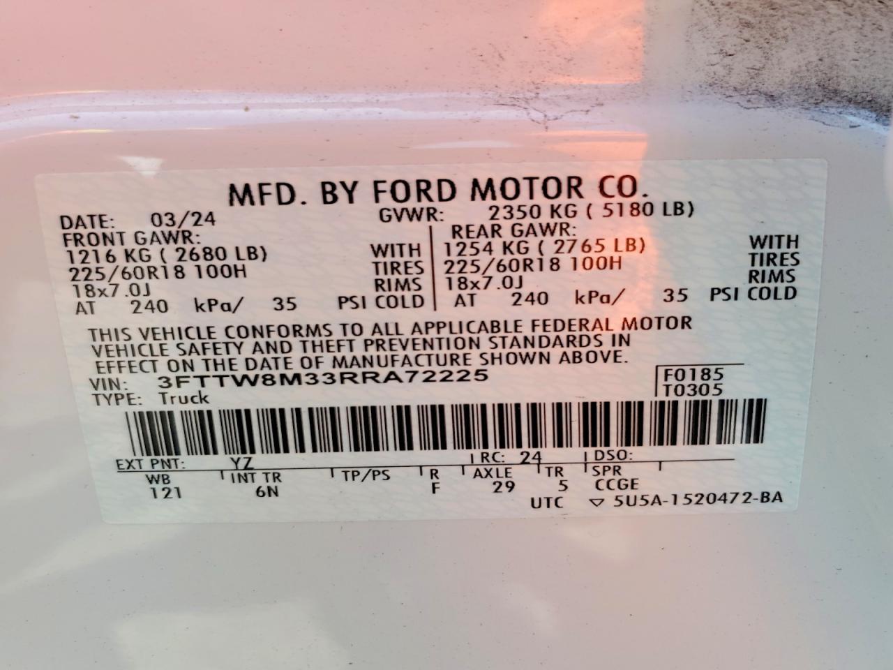 2024 Ford Maverick Lariat