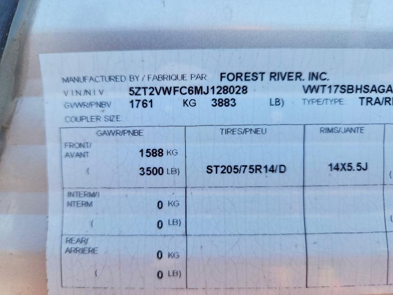2021 Foresriver 2021 Forest River Viking Camper
