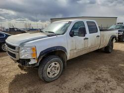 Salvage trucks for sale at Rocky View County, AB auction: 2014 Chevrolet Silverado K2500 Heavy Duty LT