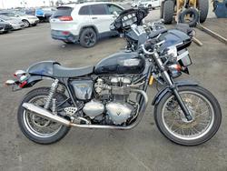 Salvage cars for sale from Copart Sun Valley, CA: 2011 Triumph Thruxton 900