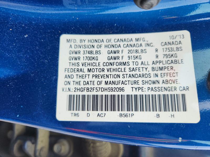 2013 Honda Civic lx