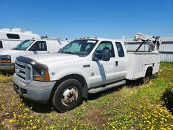 Salvage cars for sale from Copart Sacramento, CA: 2007 Ford F350 Super Duty