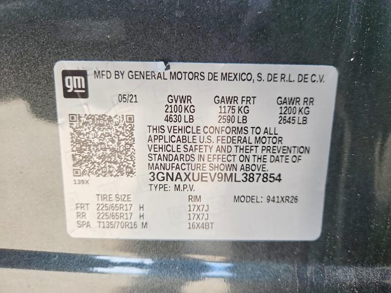 2021 Chevrolet Equinox lt