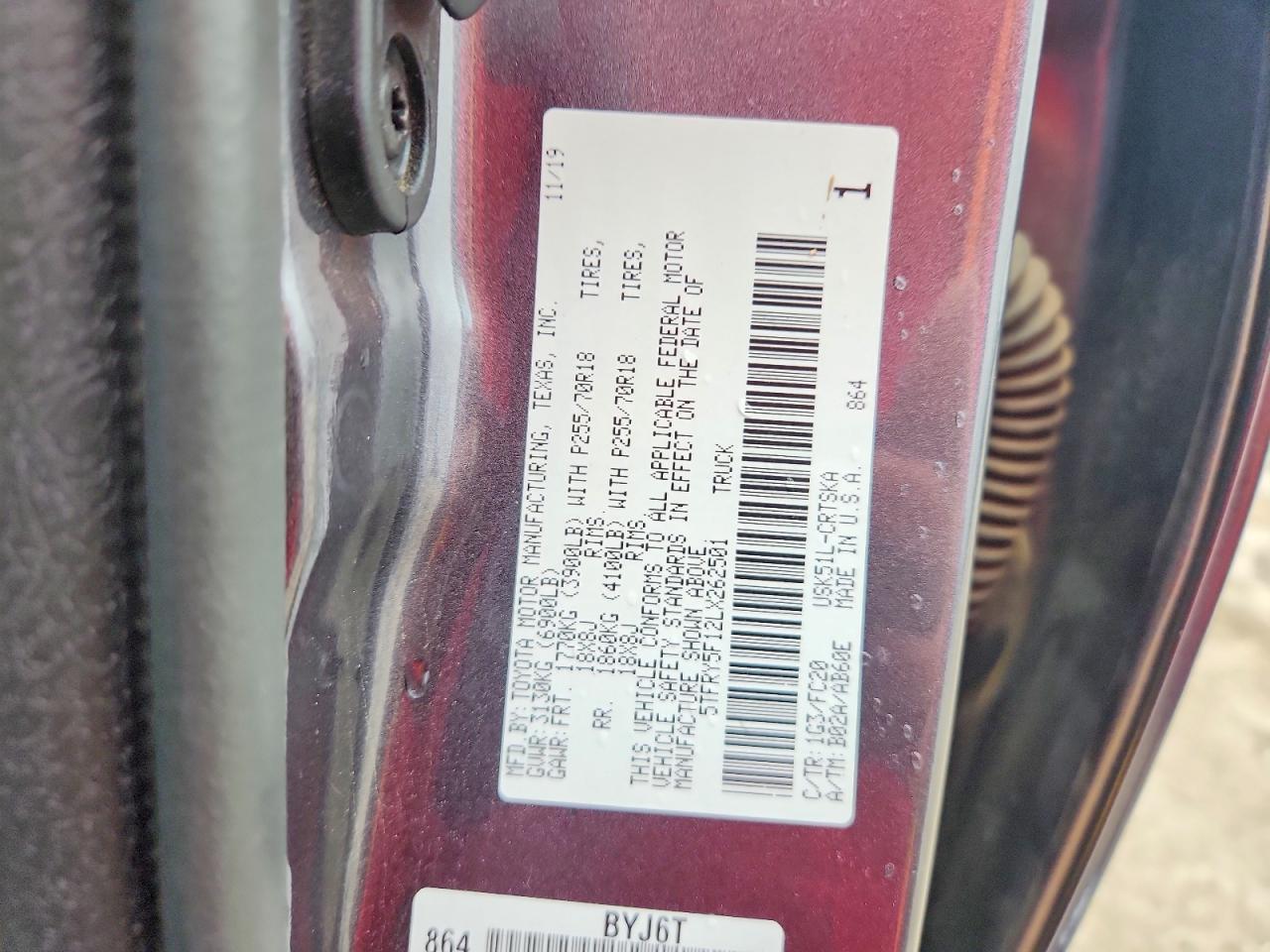 2020 Toyota Tundra SR5